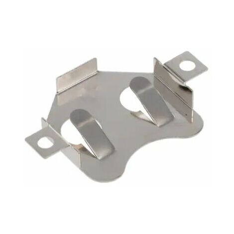 Clip pour pile 1 x RS PRO CR2032, raccordement Montage en surface ( Prix pour 1 )