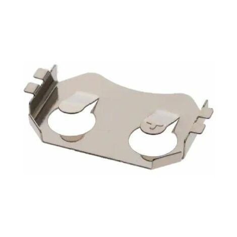 Clip pour pile 1 x RS PRO CR2032, raccordement Montage en surface ( Prix pour 1 )