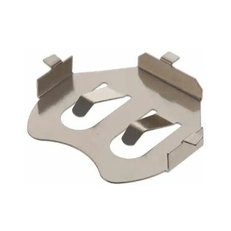 Clip pour pile 1 x RS PRO CR2430, raccordement Montage en surface ( Prix pour 1 )