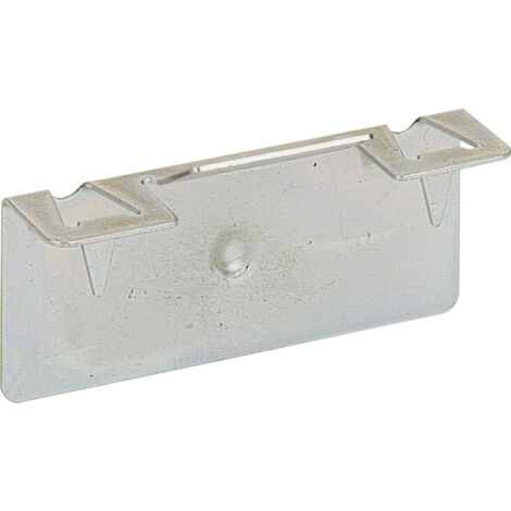 Clip pour plinthe turboclip s - Matériau : Acier - Décor : Chromé - Epaisseur plinthe mini : 12 mm - HETTICH