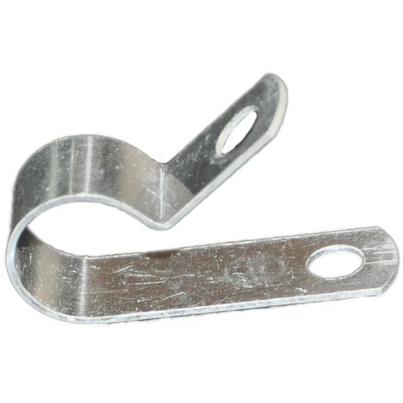 Rs Pro - Clip serre-câbles à visser, ø max 11.1mm en Aluminium ( Prix pour Sachet de 100 )