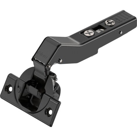 CLIP top BLUMOTION Winkelscharnier 45° II aufschlagend,  onyxschwarz