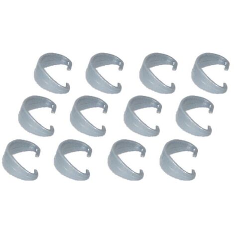 Clip TUBOLIT 100 pezzi in busta (Per 25)