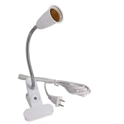 Clip universale per lampadina LED E27 - Accessorio per tubo - Ignifugo - 40 cm