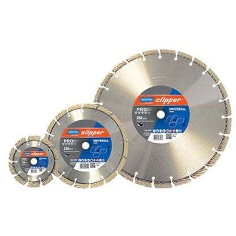 Clipper Diamant Sägeblatt Pro Universal Laser (vormals Euro ZML Evo und Alfa), Ausführung: 125 x 22,23 mm