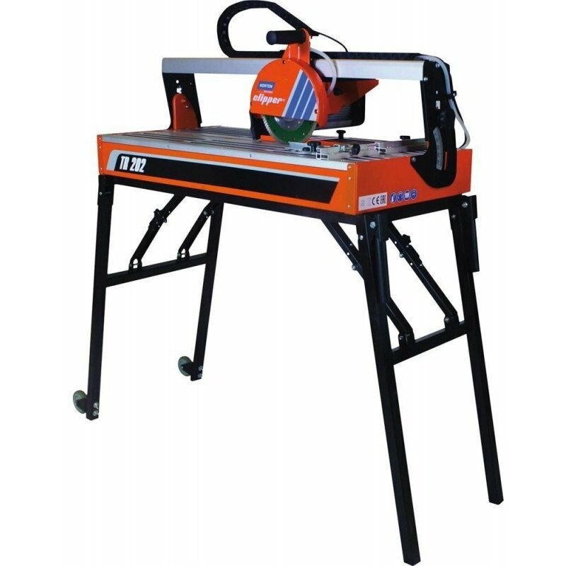 

TR 202 E E máquina de corte de azulejos, incluida la diapositiva. 200m m STRECKE