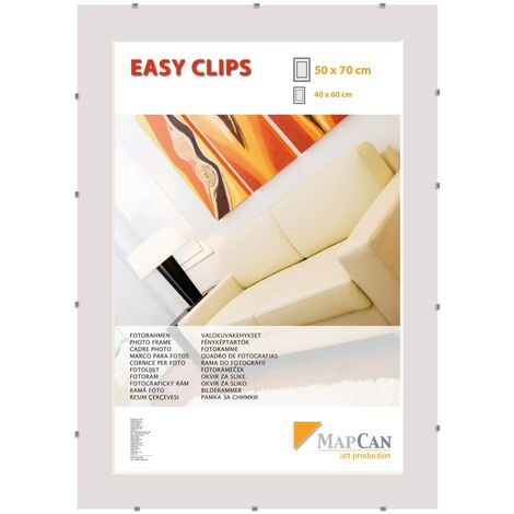 Cliprahmen Easyclips Normalglas 50 x 70 cm Cliprahmen