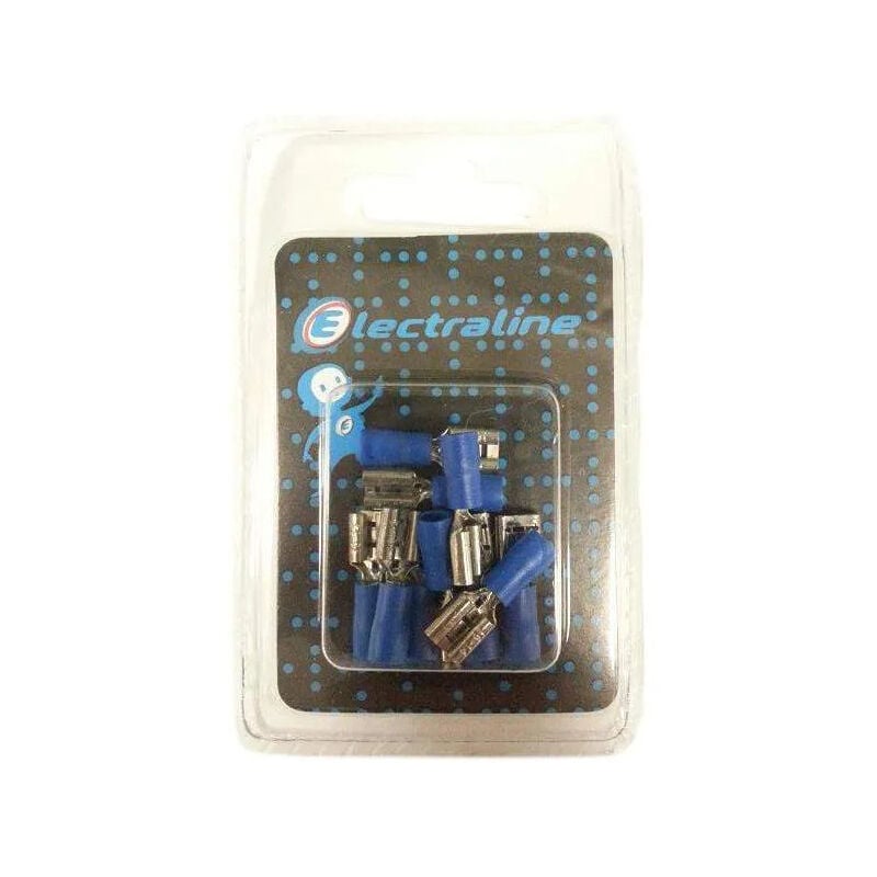 

Clips azul femenino D6.35mm - 10P