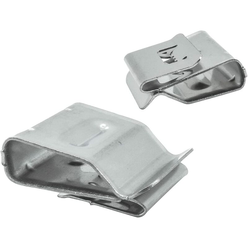 Clips de câble de panneau solaire Clips de câble photovoltaïque Clips de serrage de fil de cadre de remorque en acier inoxydable -[30 pièces]