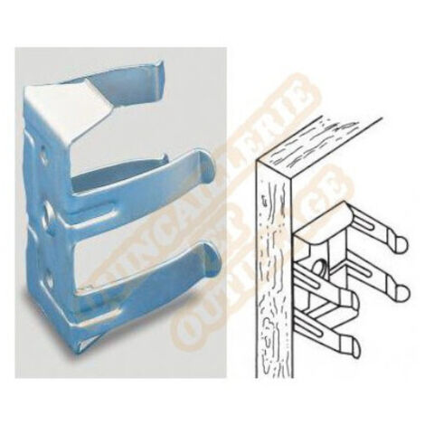 CLIPS DE FIJACIÓN DE 55 MM PARA SOPORTE DE MADERA - MANART - 201-55 NUESTRA SELECCIÓN
