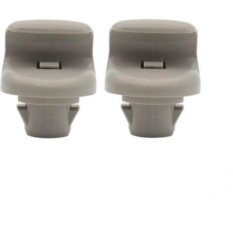 clips de fijación para parasol interior, gancho de soporte, colgador, aptos para Nissan Qashqai J10 Dualis 2007-2013. Reemplaza el roto.