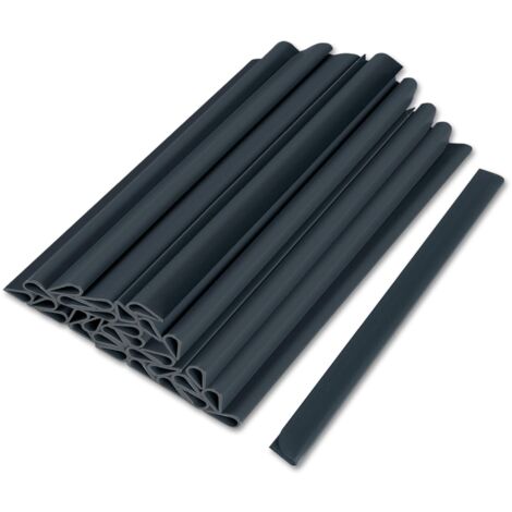 Clips de Fixation en PVC pour Bandes Brise Vue pour Clôture en Filet Anthracite 50 pièces NAIZY