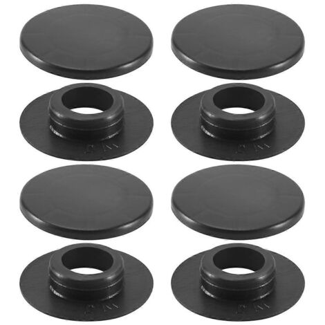 clips de fixation noirs pour tapis de sol de voiture - 6680520