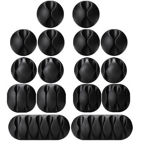 Clips de fixation pour câbles, support de câbles, organisateur de câbles multifonctionnel-AquaForge
