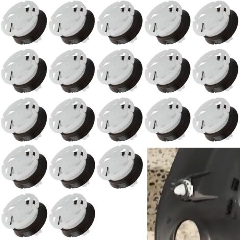 Clips de Fixation pour Garniture de Porte 7703077476, Clips de Fixation Voiture, Clips Garniture Compatible avec Peugeot 308 Citroën DS4 Renault Me-Gane 3 Laguna 3 (20 PCS)
