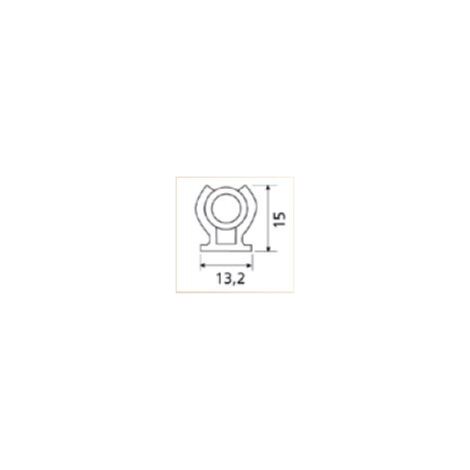 Clips de fixation pour LUMIRAI et MODULED ARIC 55432