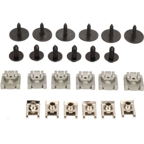 Clips de fixation pour sous-plateau de moteur, 24 pièces, vis MC3003 de remplacement pour mercedes-benz classe C W203 W204 CL203