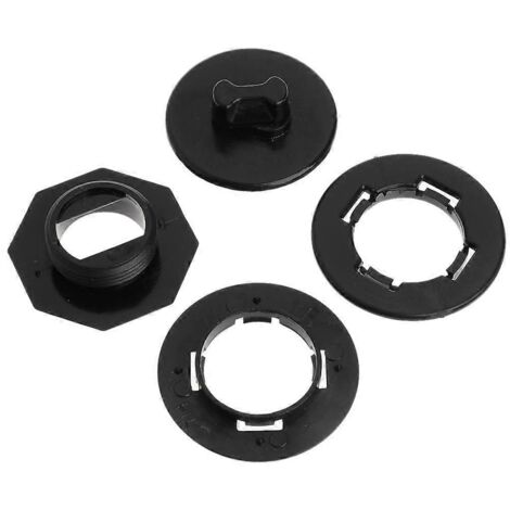 Clips de fixation pour tapis de voiture noirs haut de gamme, pinces et manchons de maintien au sol