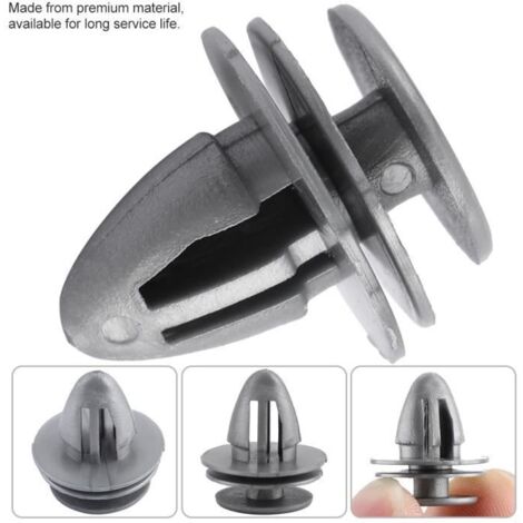 Clips De Garniture De Pare-Chocs De Panneau De Porte Kit De Rivet De Fixation Pour Honda Accord Civic Cr-V Del Sol 20 Pièces -NIM