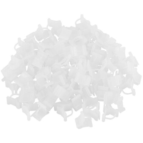 Clips de greffage de plantes en plastique 100 pièces semis d'arbres fruitiers et de légumes outils de jardinage