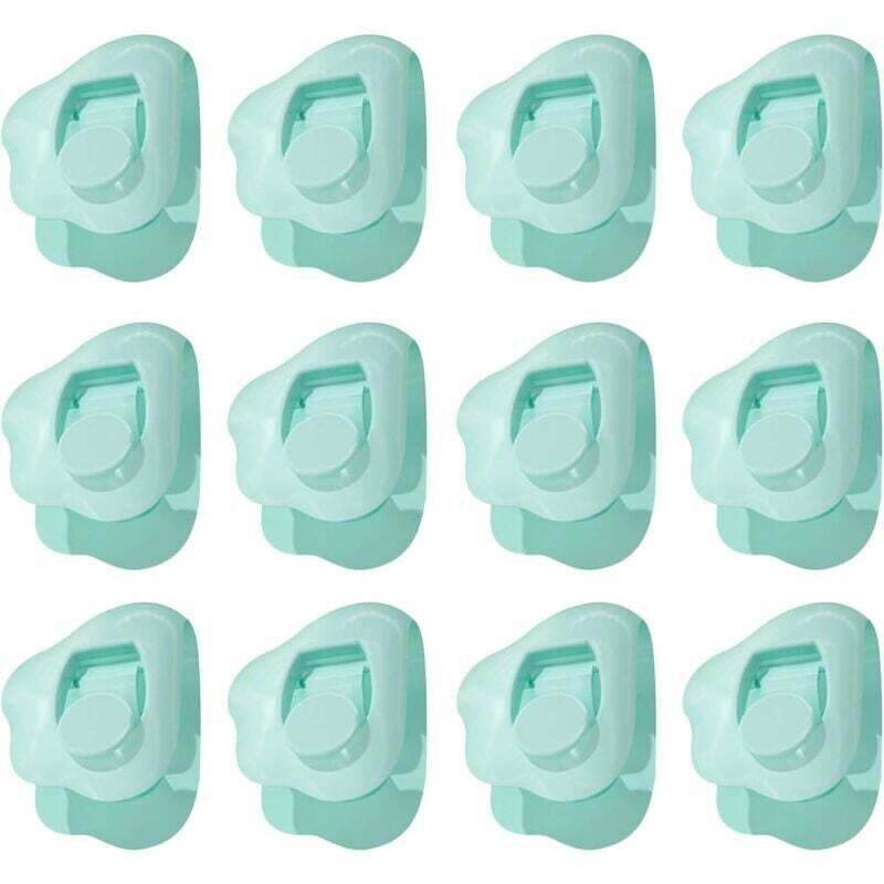 Clips de Housse de Couette, 12 pièces en Forme de Nuage sans Aiguille Attaches de Couette Anti-Dérapant Housse de Couette Clips Couette Pinces Clip