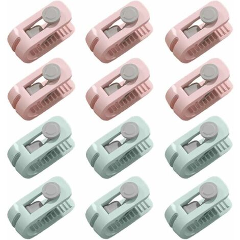 Clips de Housse de Couette, Porte Draps, Empêchent le Regroupement, le Déplacement, pour Couverture, Matelas, 12 Pièces,