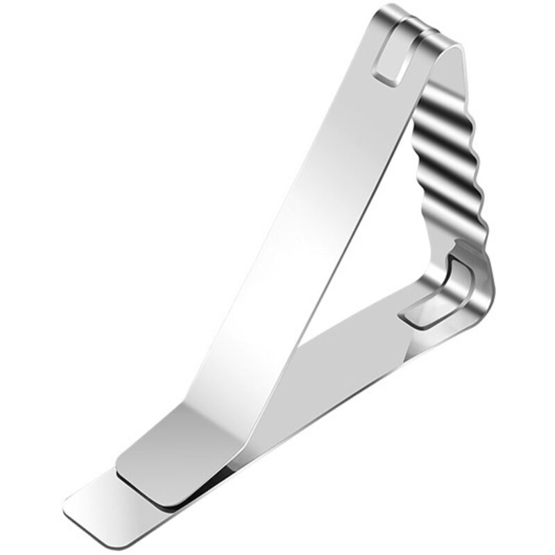 Clips de nappe de pique-nique support de nappe extérieure poids pinces de couverture de table 12 pièces pour pique-nique en plastique pliant