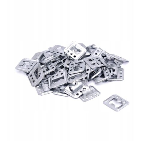 Clips de panneau 2,5 pouces, paquet de 100 pièces