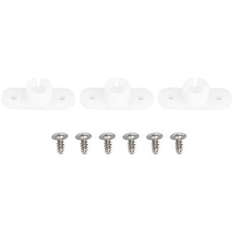 clips de phare, fixations de phare en ABS, clips de garniture de phare pour Discovery 1 et 2 (blanc)