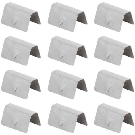 Clips de retenue de fixation en acier inoxydable, 12 pièces, canal de déflecteur de pluie et de vent pour voiture, adaptés à HEKO G3