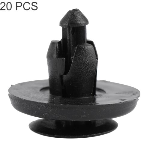 Clips de retenue pour doublure de garde-boue de pare-chocs de capot fixe à ajustement rapide pour 90467-07166(20 Clips) agrafe voiture 6545 agrafes carter voiture