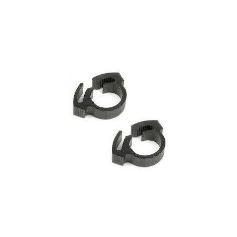 Clips de sujeción para conectores estriados de 16mm-10 piezas de diámetro