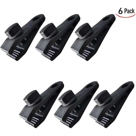 clips de sujeción para lonas, clips para lonas de tienda, accesorios de camping, accesorios para lonas