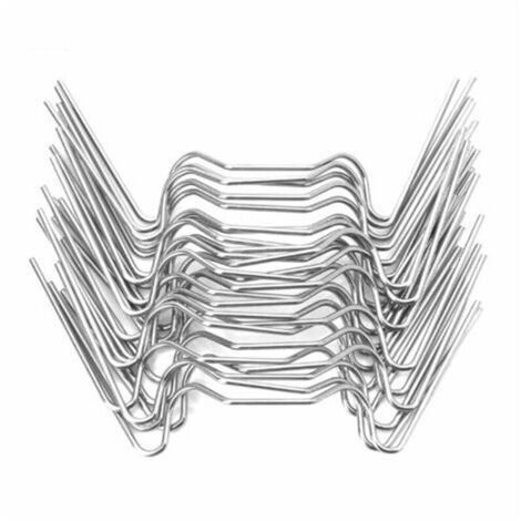 Clips de vitrage pour Serre de Jardin Inoxydable 50 pièces Fixation Plaque de polycarbonate Clips de Fixation Serre Pinces W