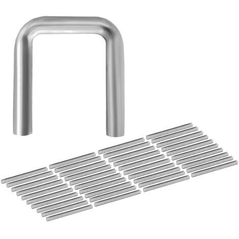 Clips en aluminium pour tondeuse à main Royal Catering 11 x 11,5 - 4000 pcs.