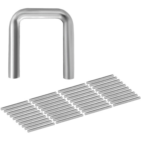 Clips en aluminium pour tondeuse à main Royal Catering 13 x 11,5 - 4000 pcs.