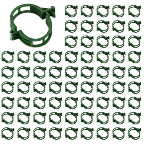 Clips en plastique pour tuteur de plantes rutilisables Pr