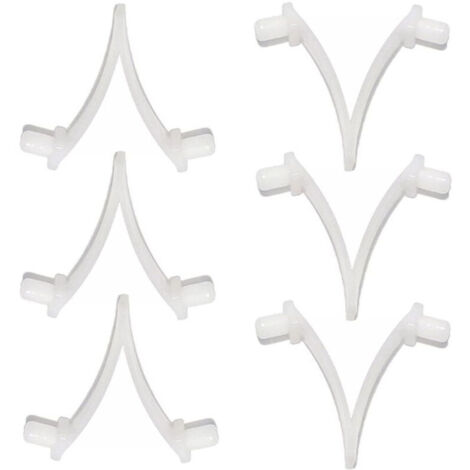 Clips en V (Butterfly Clips) pour Outils de Nettoyage de Piscine – Lot de 6 – Accessoire de Poignée