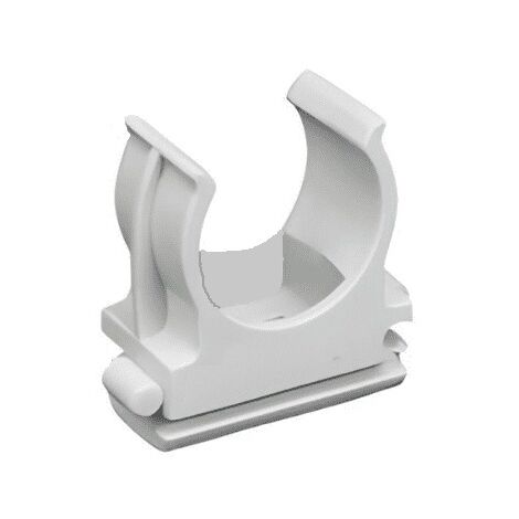 CLIPS FISSATUBO A SCATTO PER TUBI DA 32MM