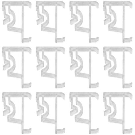 Clips Invisibles Pour Volet Roulant 5 Cm Lot De 12 Pièces Transparents