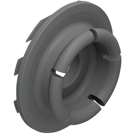 Clips mâles pour fixation de panneau petite surface Very Low Profile - 10 kg - résistant au feu - à visser ou à coller - DOMARINE
