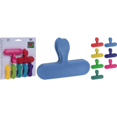 Clips para cerrar envases de alimentos 7 uds.