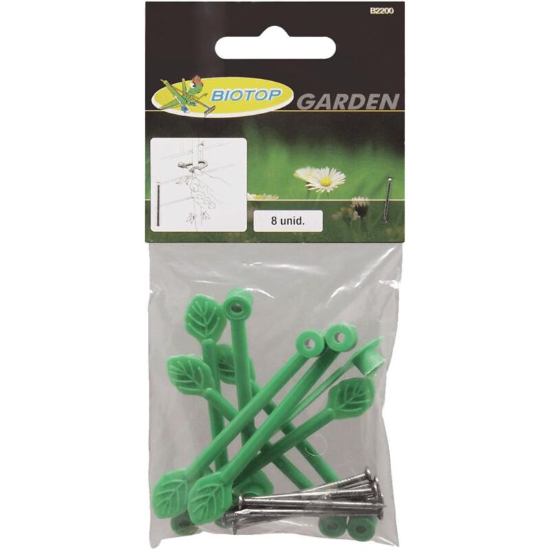 

Clips para clemátides con clavos