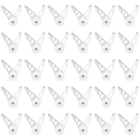Clips para doblar plantas KZQ, paquete de 30, con ángulo ajustable de 360 grados, para el crecimiento de plantas, para entrenamiento de tallos y dobladores de ramas.