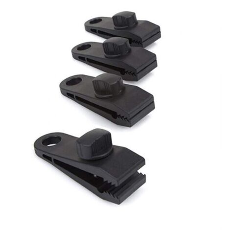 Clips para lonas de carpa (paquete de 30), clips de bloqueo para lonas, clips para toldos, lonas de fijación para sombrillas de camping, lonas para piscinas