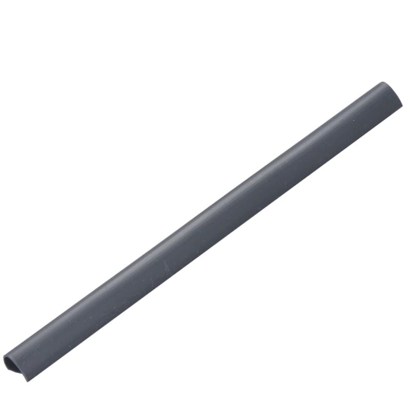 

Clips para malla de jardin 100 unidades PVC gris antracita