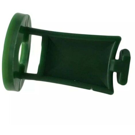 Clips para malla de sombreo de invernadero – Paquete de 100 clips de plástico resistentes con forma de T, ideales para uso en jardines e invernaderos.