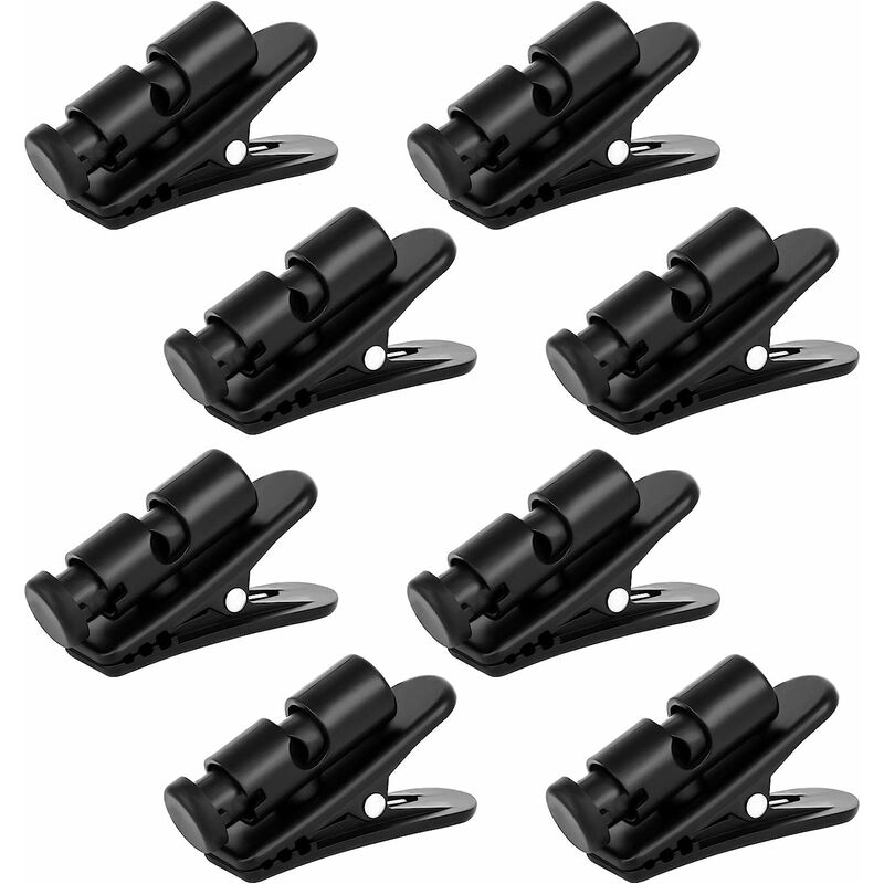 Clips Pour Écouteurs, Clips Pour Fil d'Écouteur Serre-Câbles Pour Casque Fixation Pour Câble Du Casque Support De Clip Pour Câble De Casque Pour