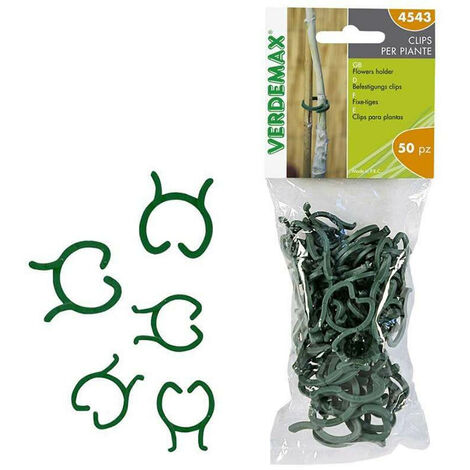 Clips pour plantes 3 tailles mixtes 50 pcs