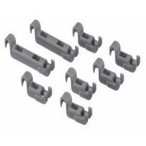 Clips pour ratelier panier inférieur (8pcs)